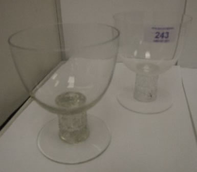 Rene Lalique Water Glass Saint-Nabor