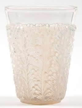 Rene Lalique Vase Saint Tropez