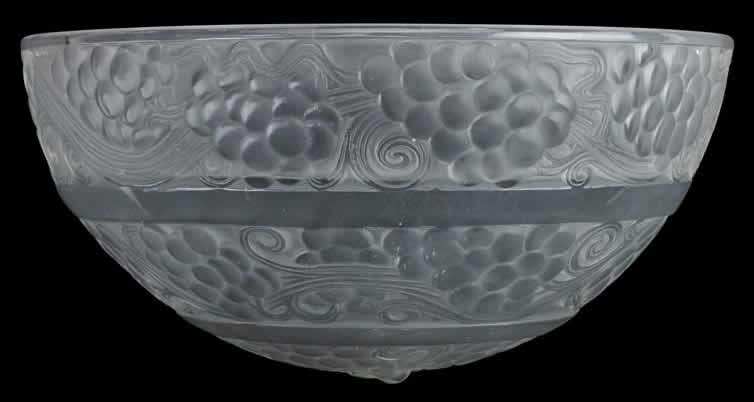 Rene Lalique Saint-Vincent Sconce