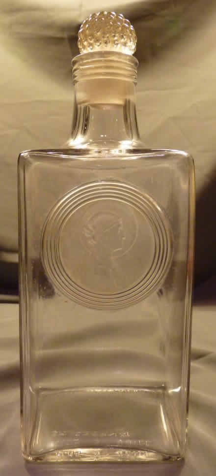Rene Lalique Decanter Sainte-Odile
