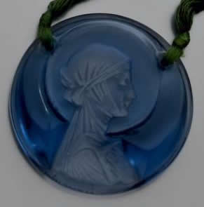 Rene Lalique Pendant Sainte-Odile