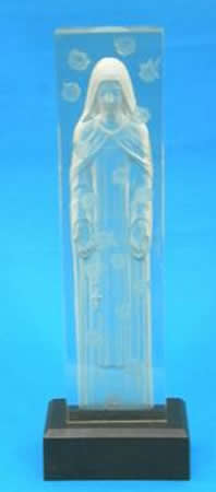 Rene Lalique Sainte Therese De L'Enfant Jesus Statue
