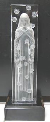 Rene Lalique Statue Sainte Therese de L'Enfant Jesus