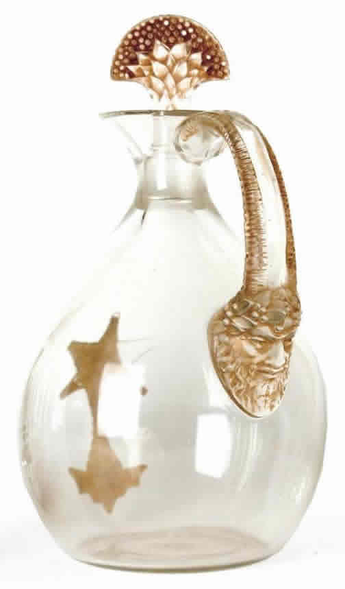Rene Lalique Decanter Satyre