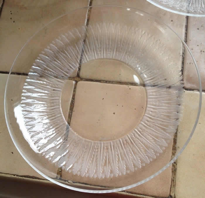 Rene Lalique Saumur Plate
