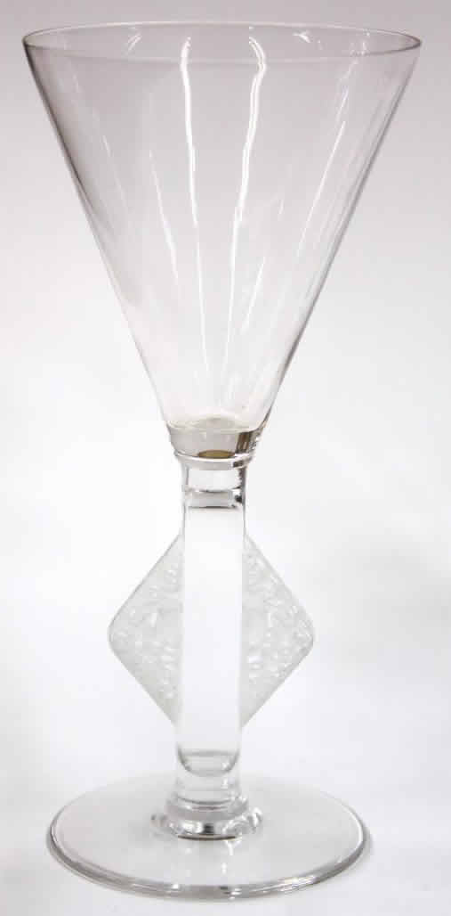 Rene Lalique Stemware Saverne