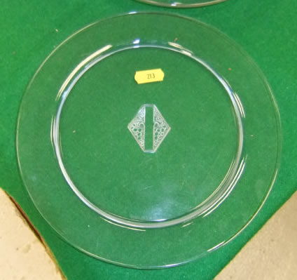 Rene Lalique Saverne Plate