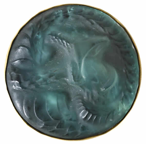 Rene Lalique Brooch Serpent
