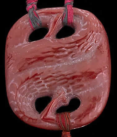 Rene Lalique Pendant Serpents