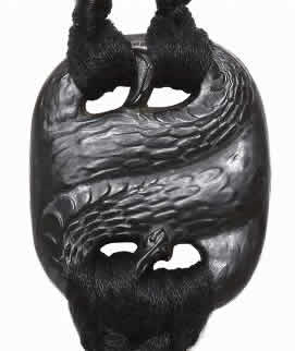 Rene Lalique Serpents Pendant