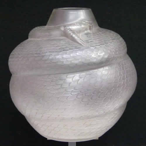 Rene Lalique Vase Serpent