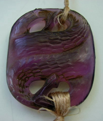 Rene Lalique Pendant Serpents