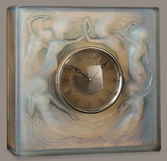 Rene Lalique Pendule Sirenes