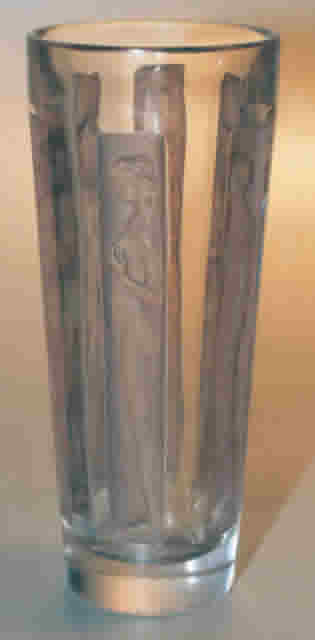 Rene Lalique Glass Six Figurines