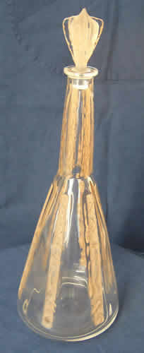 Rene Lalique Decanter Six Figurines