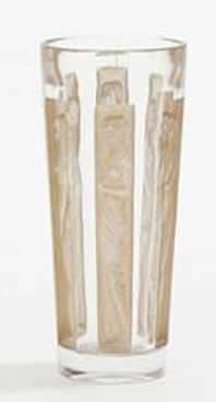 Rene Lalique Shot Glass Six Figurines