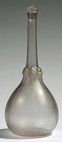Rene Lalique Decanter Six Tetes
