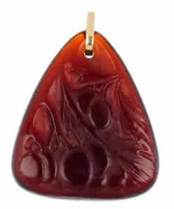 Rene Lalique Pendant Sorbier