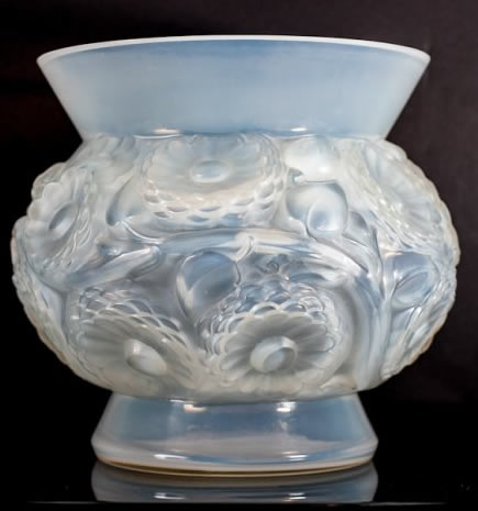 Rene Lalique Vase Soucis