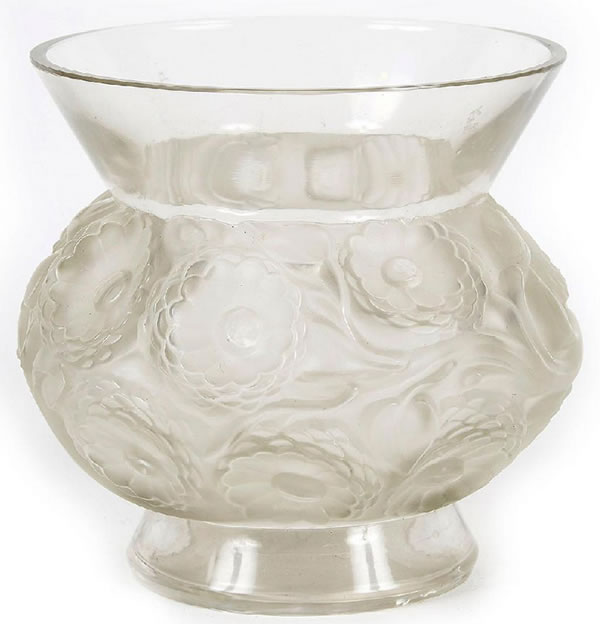 Rene Lalique Vase Soucis