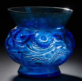 Rene Lalique Vase Soucis
