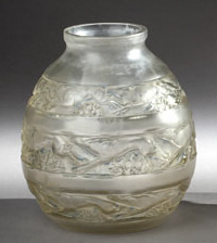 Rene Lalique Vase Soudan