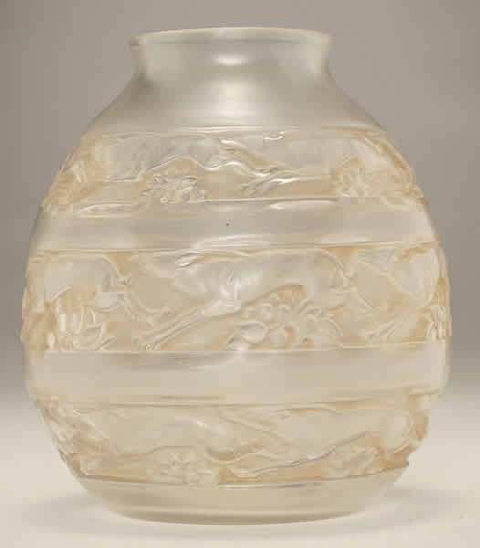 Rene Lalique Vase Soudan