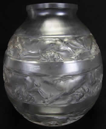 Rene Lalique Vase Soudan
