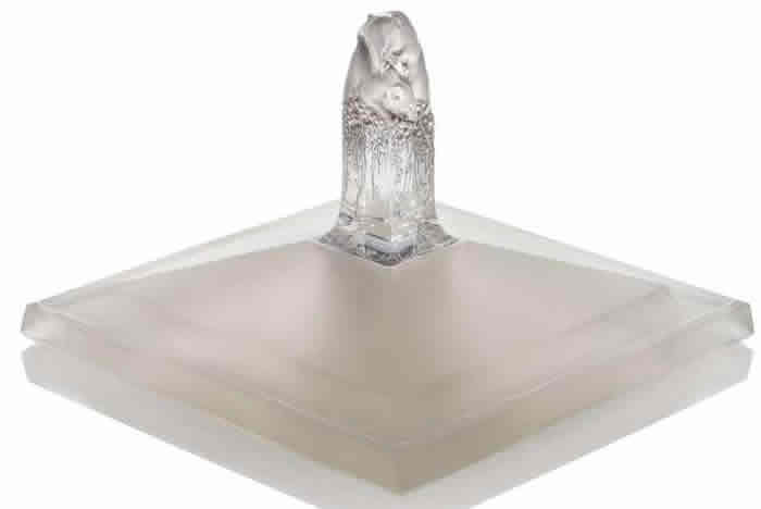 Rene Lalique Souris Inkwell
