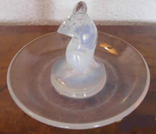 Rene Lalique Ring Dish Souris