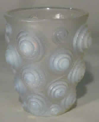 Rene Lalique Vase Spirales