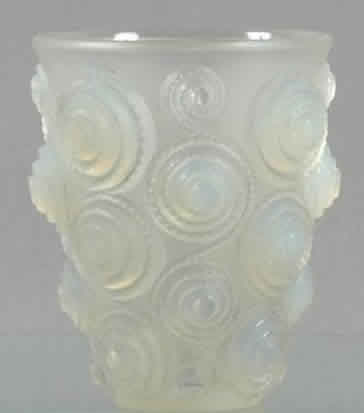 Rene Lalique Vase Spirales