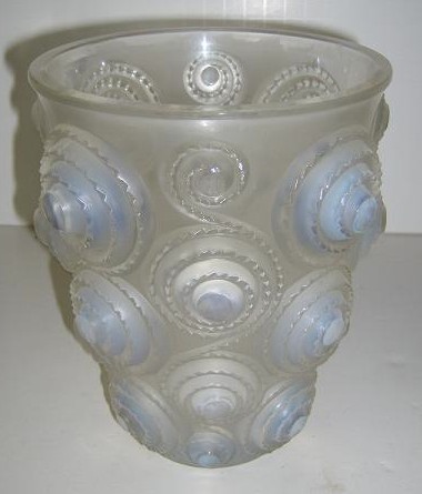 Rene Lalique Vase Spirales