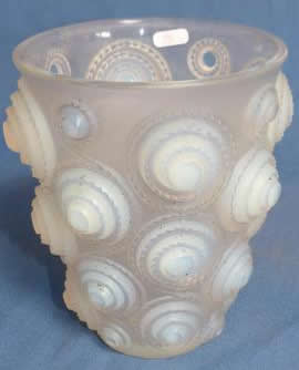 Rene Lalique Vase Spirales