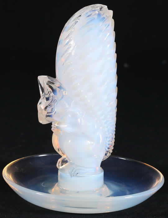 Rene Lalique Ashtray Squirrel