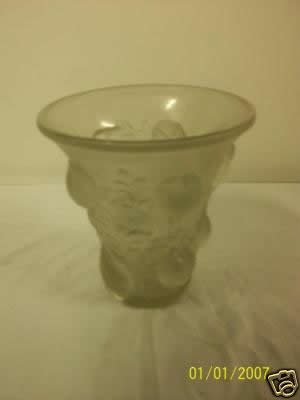 Rene Lalique Vase Saint-Francois