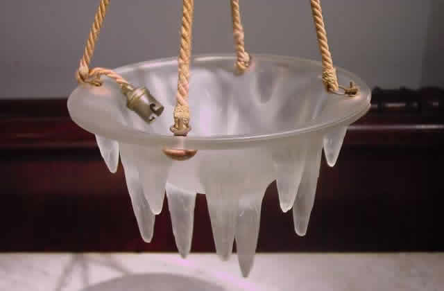 Rene Lalique Stalactites Chandelier