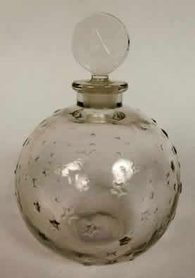 Rene Lalique Perfume Bottle Stars