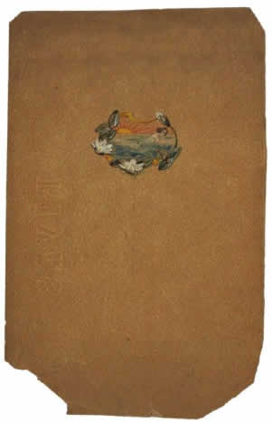 Rene Lalique Swimming Woman Brooch Drawing