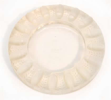 Rene Lalique Ashtray Tabago