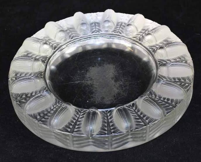 Rene Lalique Pin Dish Tabago