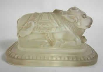Rene Lalique Paperweight Taureau Sacre