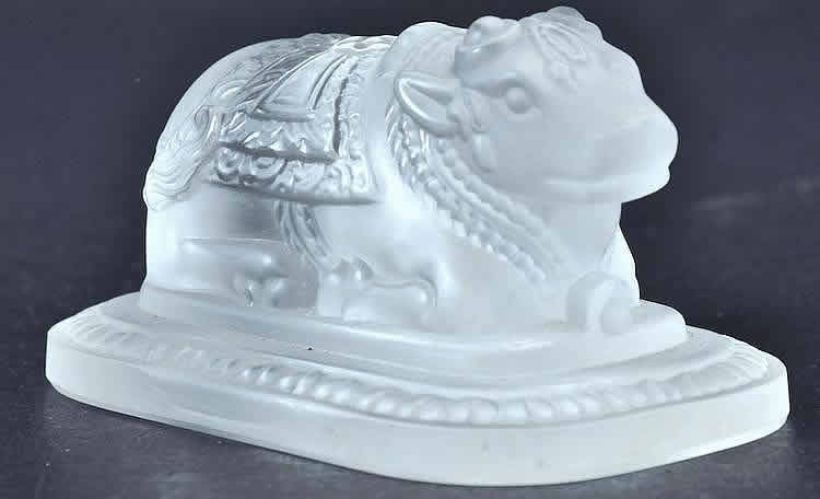 Rene Lalique Paperweight Taureau Sacre