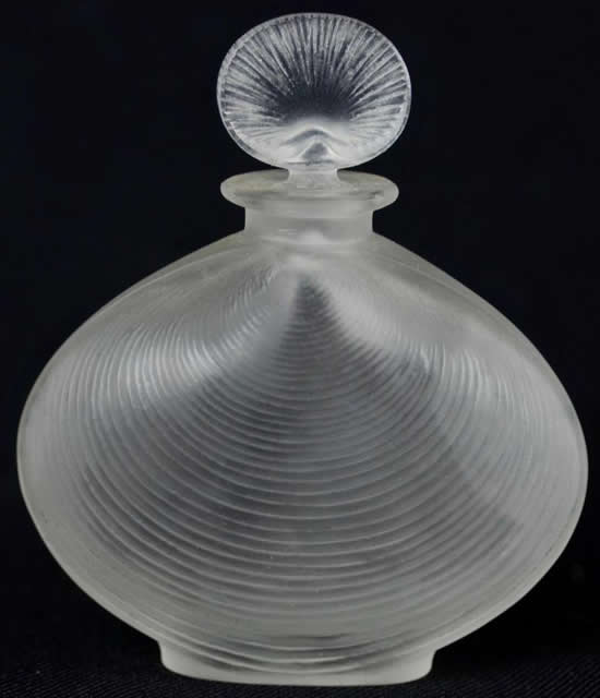 Rene Lalique Perfume Bottle Telline
