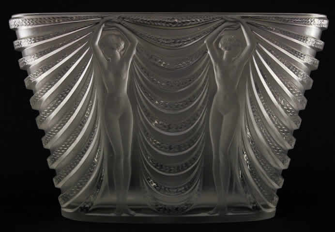 Rene Lalique Vase Terpsichore