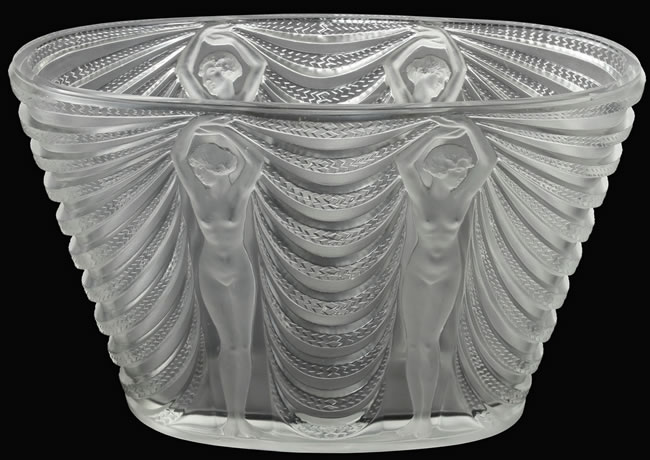 Rene Lalique Vase Terpsichore