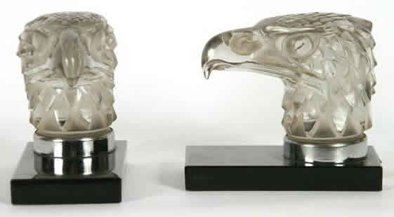 Rene Lalique Serre-Livres Tete D'Aigle