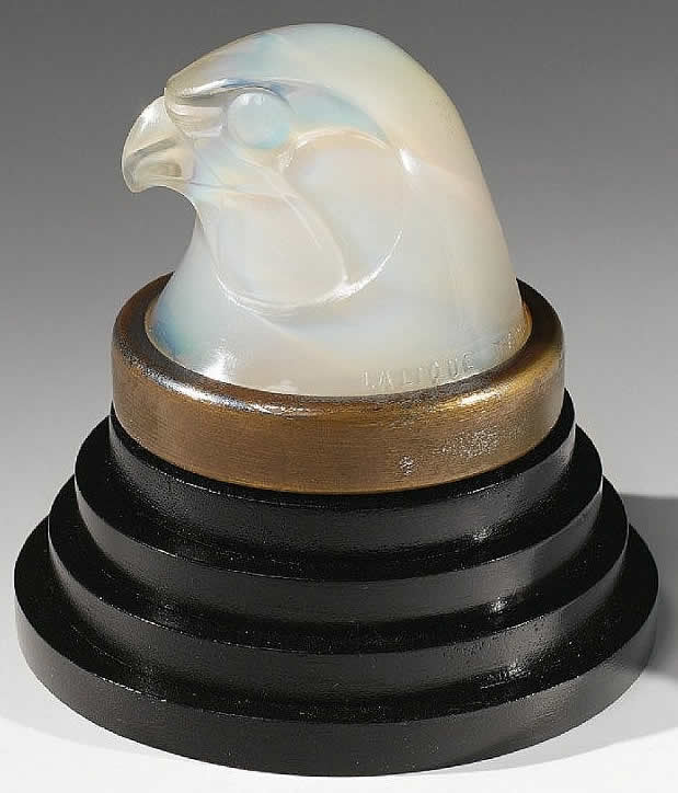 Rene Lalique Car Mascot Tete D'Epervier