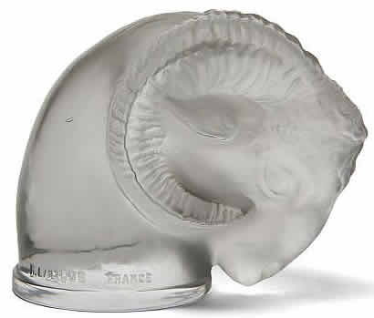 Rene Lalique Mascot Tete De Belier