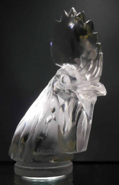Rene Lalique Bouchon De Radiateur Tete De Coq